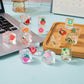 Mini Fruit Jelly Squishy Cubes squeeze toys