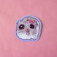 Rat With Bow Meme Vinyl Sticker