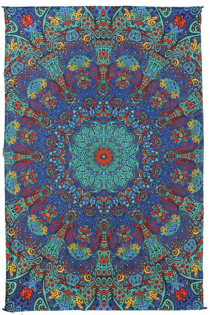 Tapestry Blue Burst 30x45