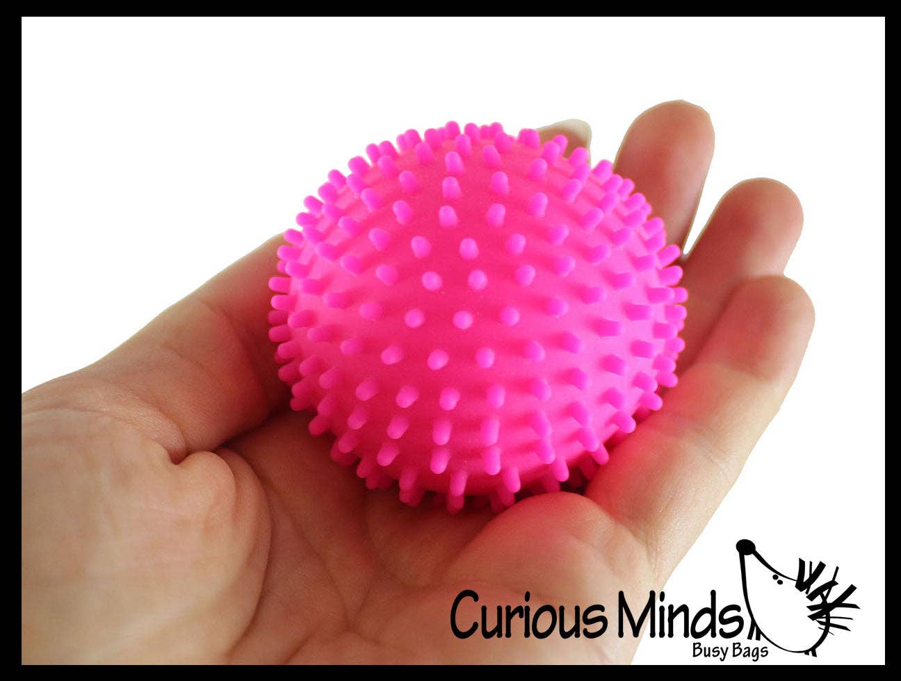 Spiky Bumpy Soft Doh Filled 1.7" Stress Ball Squishy 1PC