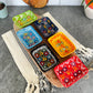Umays Boho - Handpainted Ceramic Bowls, Colorful Bowl, Cute Trinket Dish