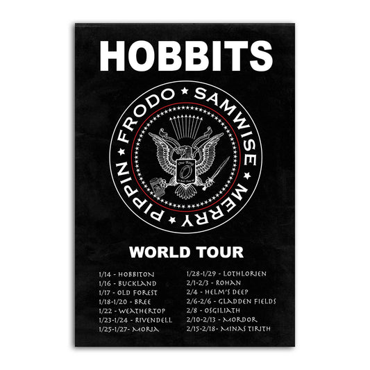 Hobbits World Tour Magnet