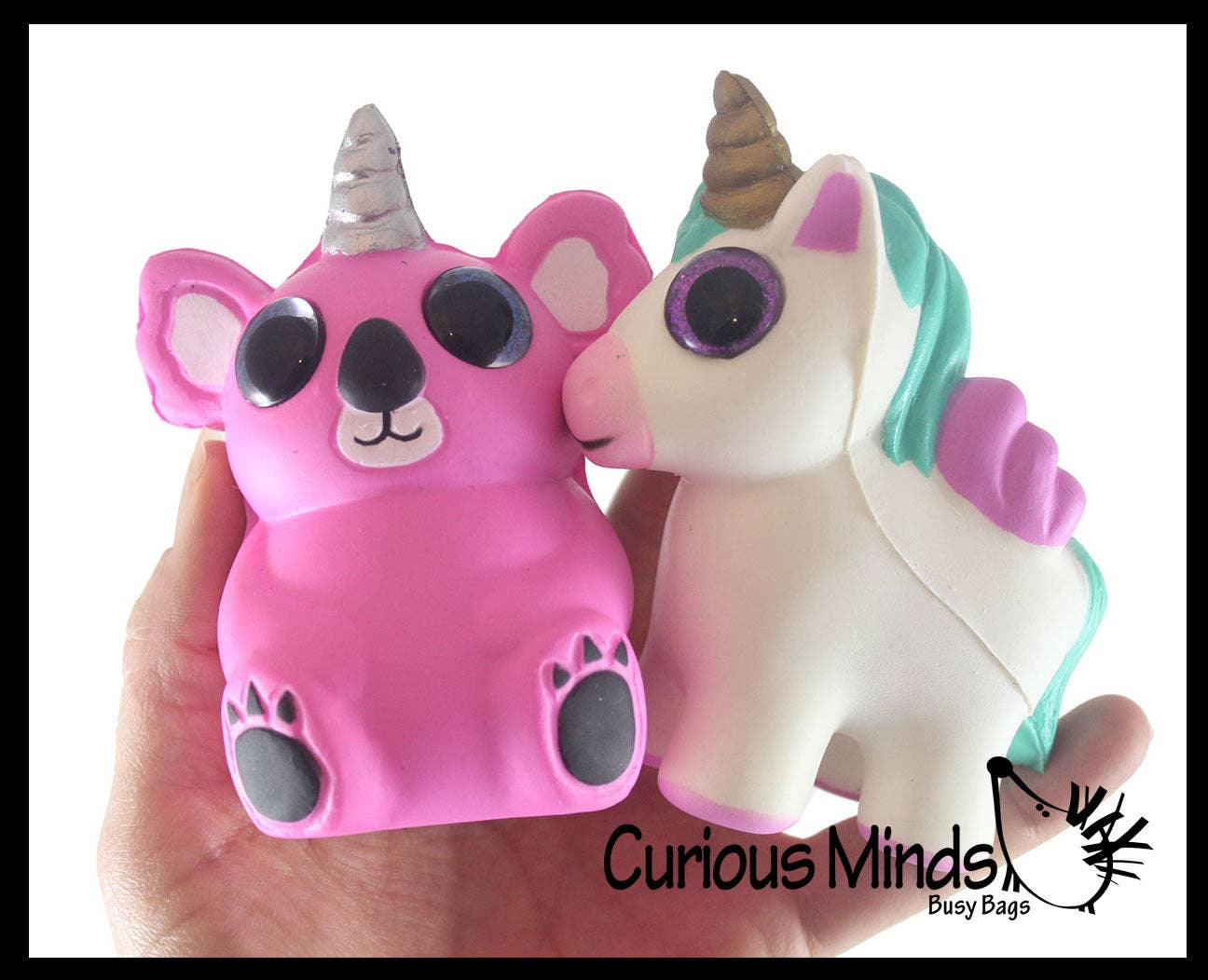 Small Mystical Animal with Horn and Wings Slow Rise Squishy -1Pc