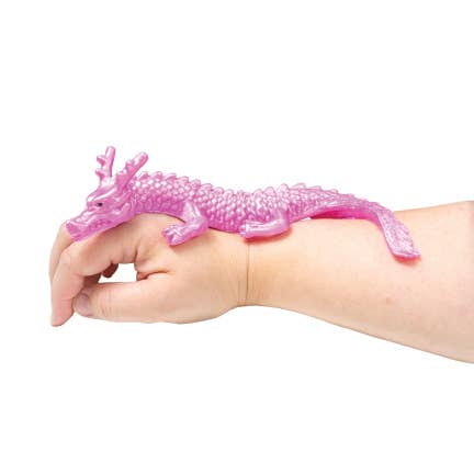 METALLIC MOCHI DRAGON SQUISHY TOY 1PC