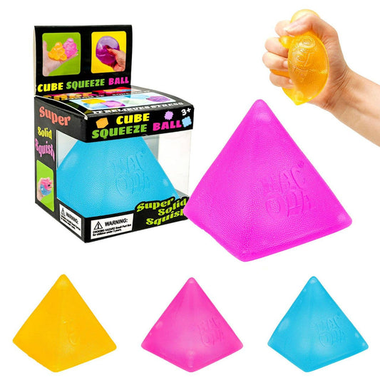 Sugar Squeeze Squishy – Pyramid Stress Ball