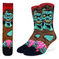 Good Luck Sock - Men's Halloween, Evil Zombie Socks