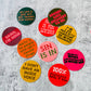 The Silver Spider - I don’t have an inside voice vintage style retro Sticker