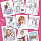 Beverly Hills Housewives Coloring Book