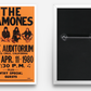 Showprint  Concert Poster Buttons 1.75" x 2.75"