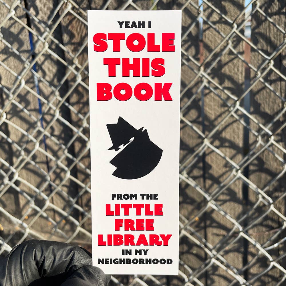 Little Free Library Bookmark