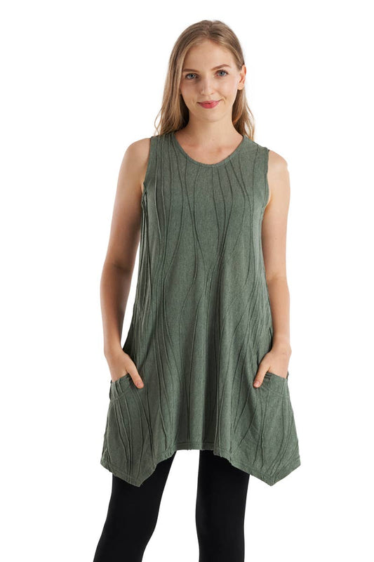 Kathmandu Imports - Solid Color Tunis (CH-139PK)