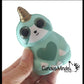 Small Mystical Animal with Horn and Wings Slow Rise Squishy -1Pc