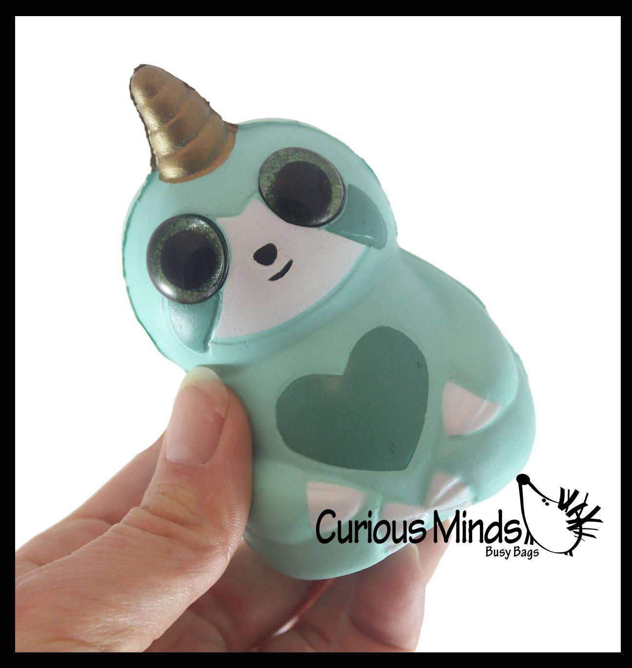Small Mystical Animal with Horn and Wings Slow Rise Squishy -1Pc