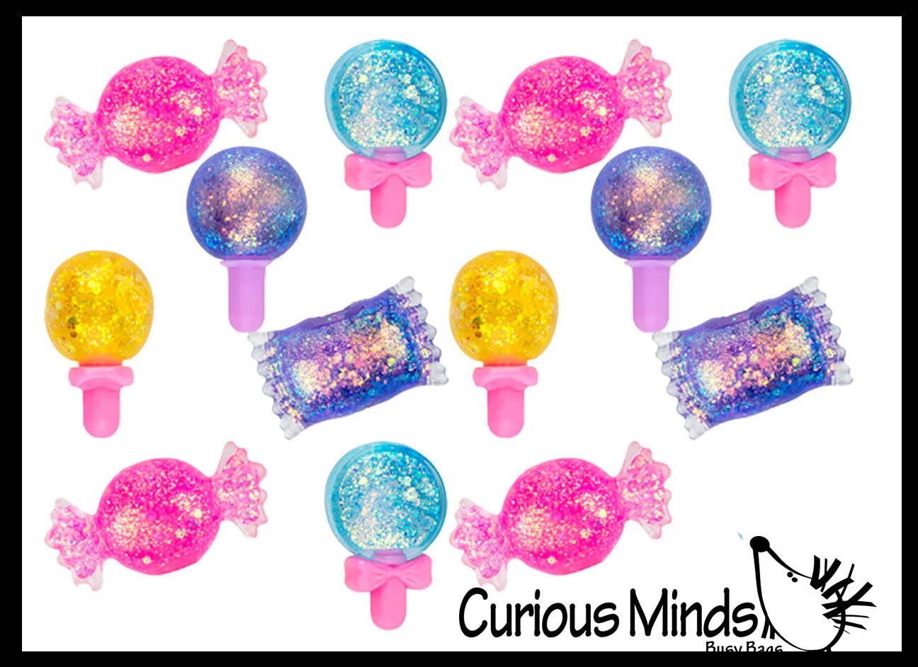 Mini Candy Shaped Thick Glue/Gel Syrup Molasses Stretch -1PC