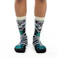 Good Luck Sock - Men's Halloween, Evil Skeleton Socks
