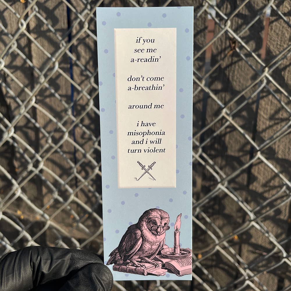 Misophonia Bookmark