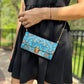 Umays Boho - Rug Design Crossbody Bag, Handmade Small Bag for Women
