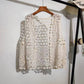 Funkyrel® Atzbranding Limited - Crosa - V Neck Openwork Vest