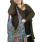 Sunshine Joy - Wholesale Lot of 12 Assorted Trippy Zip Top  Shoulder Bag