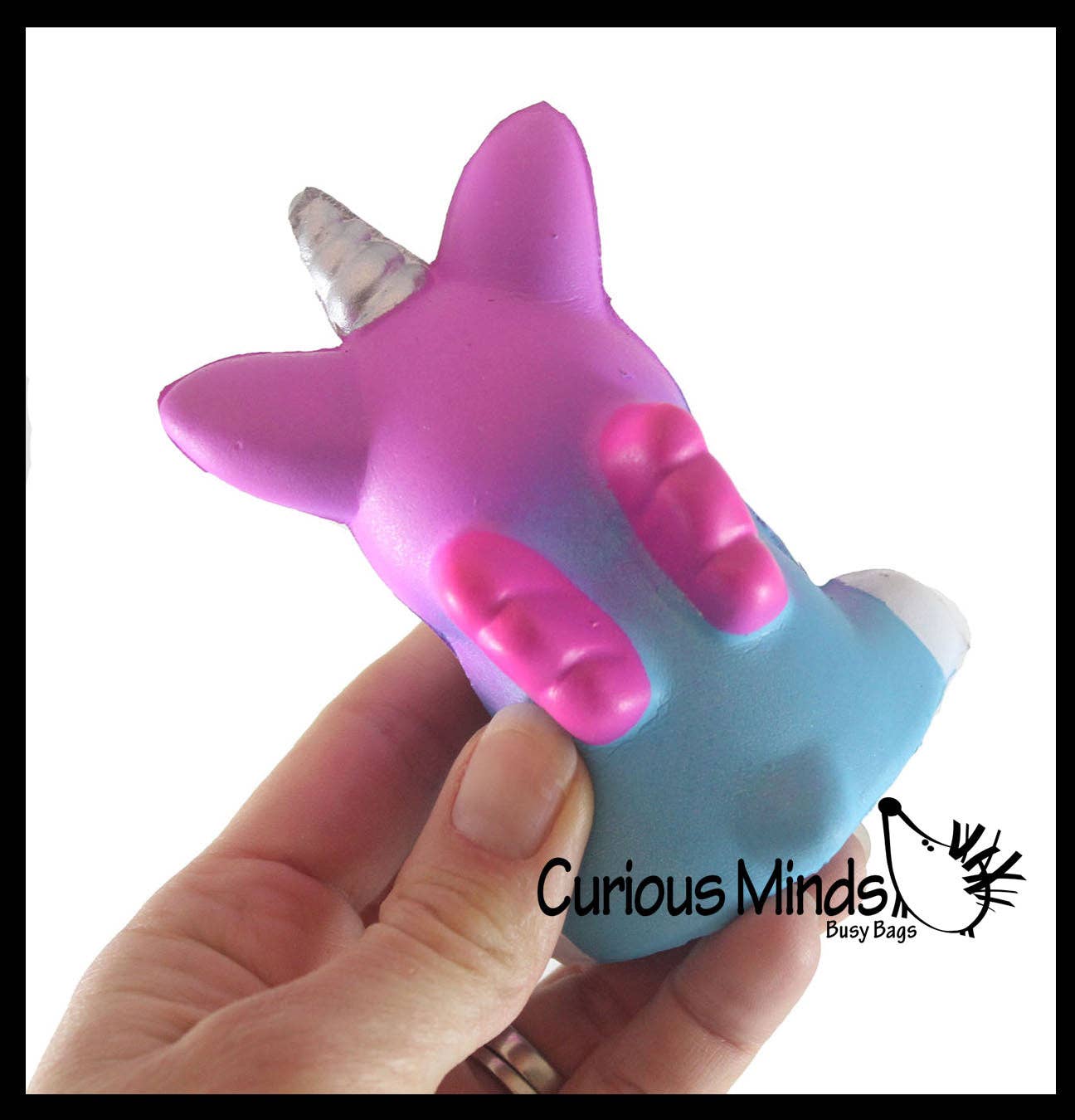 Small Mystical Animal with Horn and Wings Slow Rise Squishy -1Pc