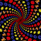 Sunshine Joy - 3D Freak Brothers Tapestry