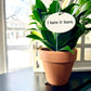 I Hate It Here Flower Pot Plant Stake  
