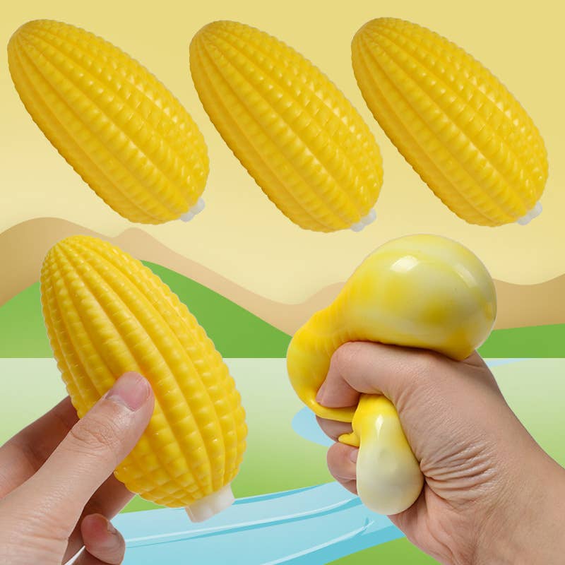TPR Corn Squeeze Toy