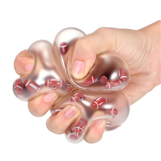 Football-Filled Squishy Stress Ball