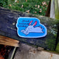 Femmearchist - Read Banned Books Library Bunny Sticker // Glossy or glitter