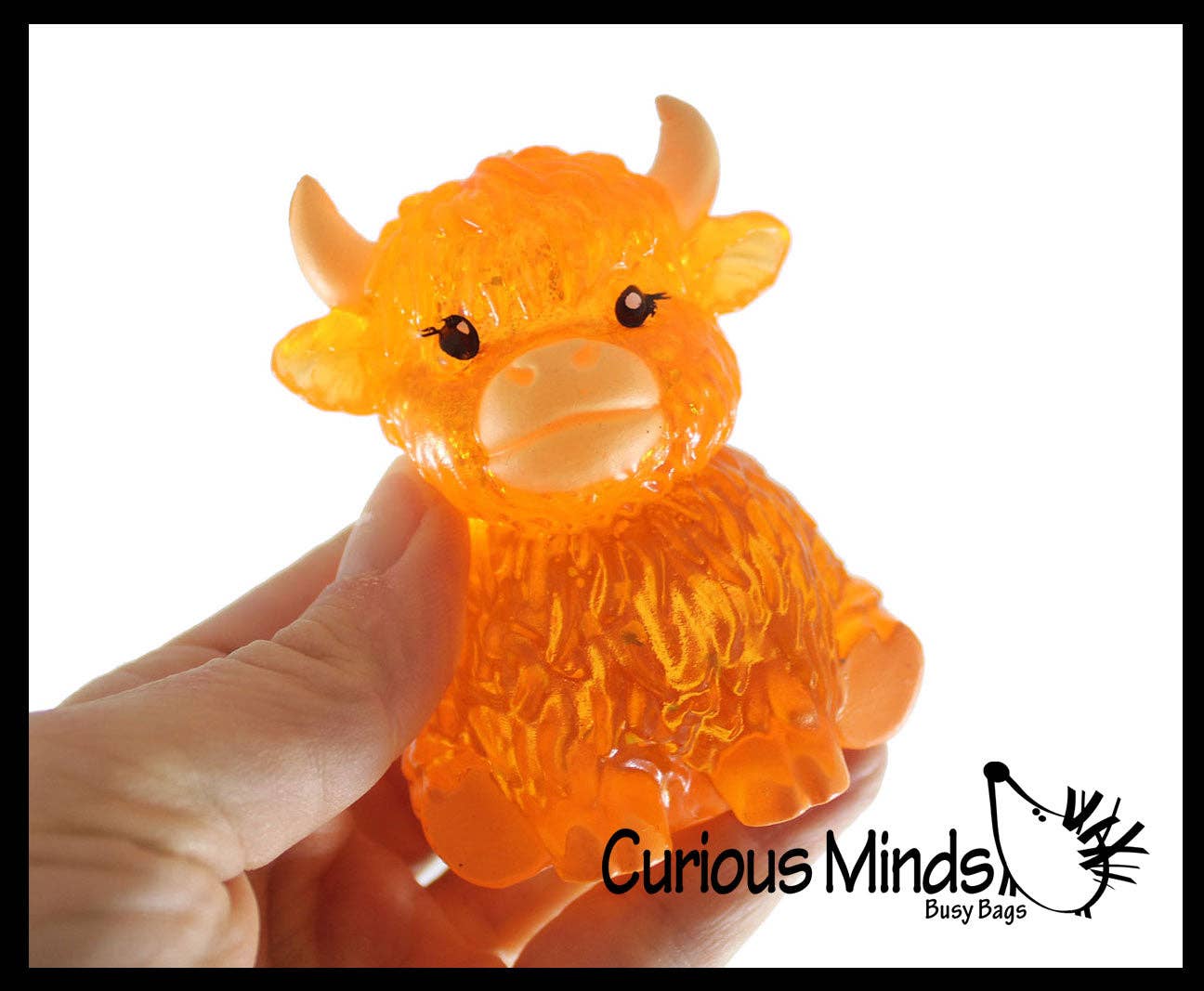 Highland Cow Shaped Ball - Fidget Stress Toy
