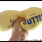 Curious Minds Toys - 1 Jumbo Butter Squishy Squeeze Stress Ball Soft Doh Filling