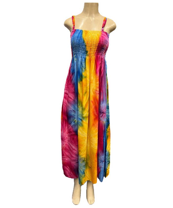 DK Hawaii - Long Tie Dye Maxi Dress