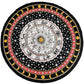 Sunshine Joy - Round Tablecloth Tapestry Zodiac Mandala