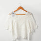 Funkyrel® Atzbranding Limited - Crosa - Crochet Hollow-Out Pullover Top
