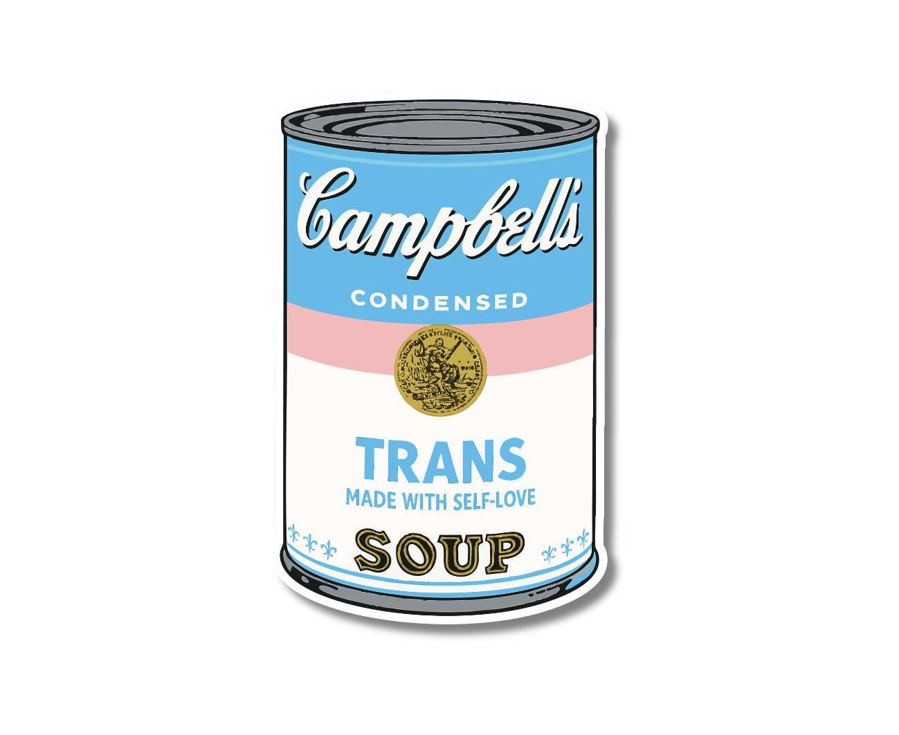 Campbell's Soup  Sticker (Trans)
