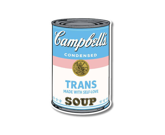 Campbell's Soup  Sticker (Trans)