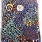 Wrap Skirt With Zip Pocket Blue Burst NWT
