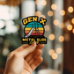 Gen X Metal Slide Vinyl Sticker