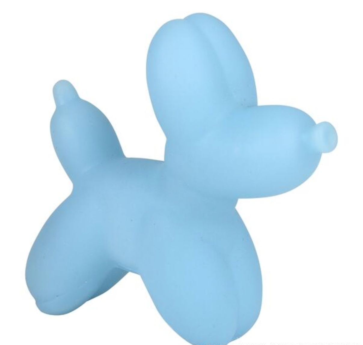 2" RUBBER BALLOON DOG