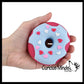 1 Donut Doughnut Soft Doh Filled Stretch Ball with Removable Frosting