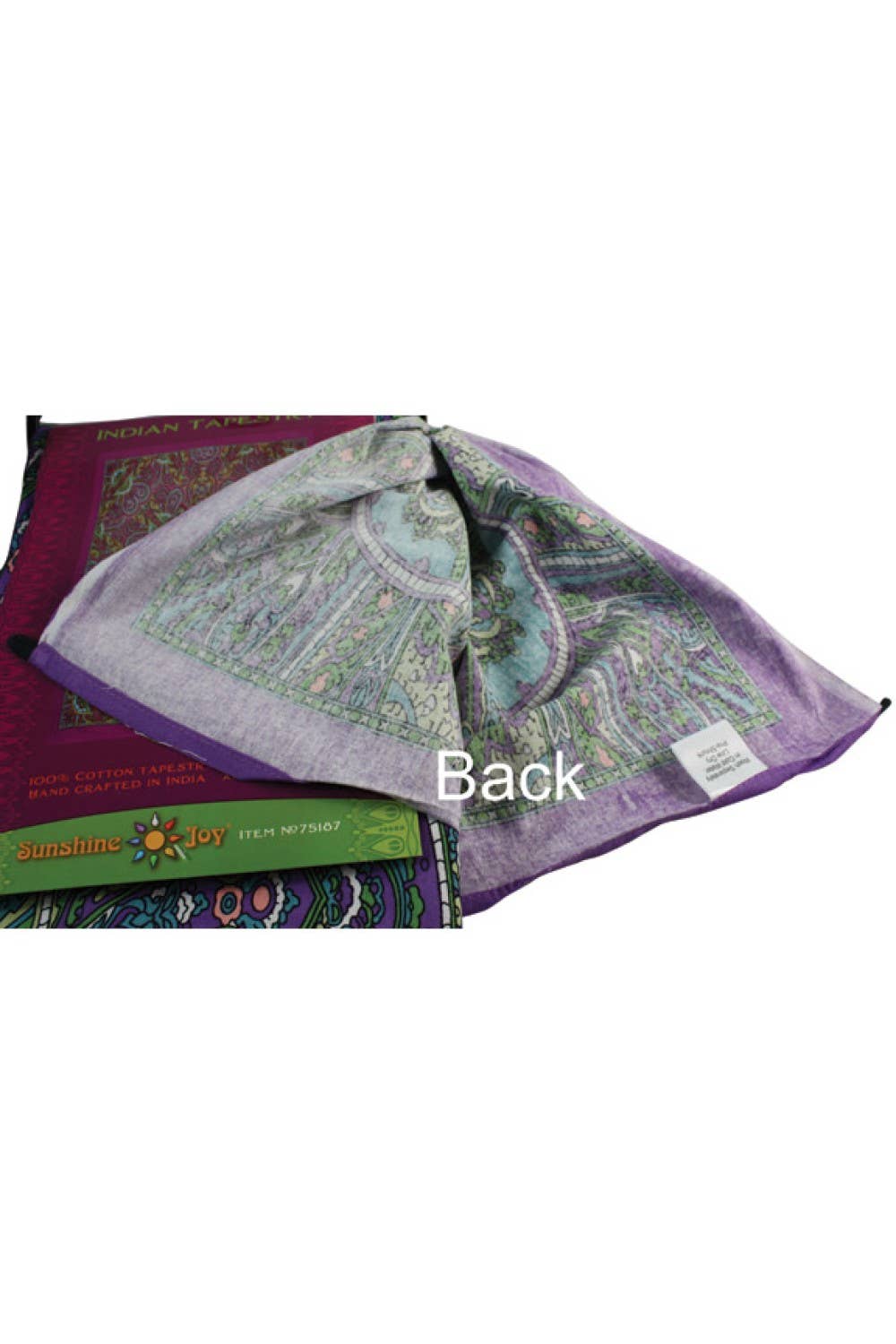 Sunshine Joy - 3D Tapestry Kaleidoscope Paisley Hanger Packaged Tapestries
