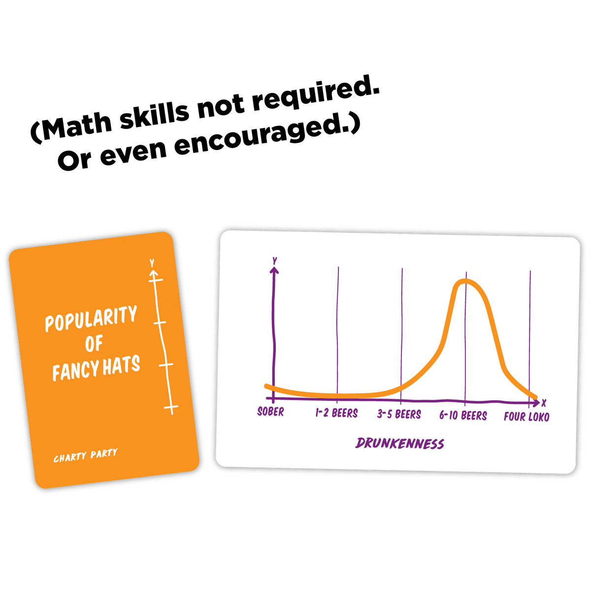 Shartey Math Charty Party: The Game of Absurdly Funny Charts – Snark Gifts