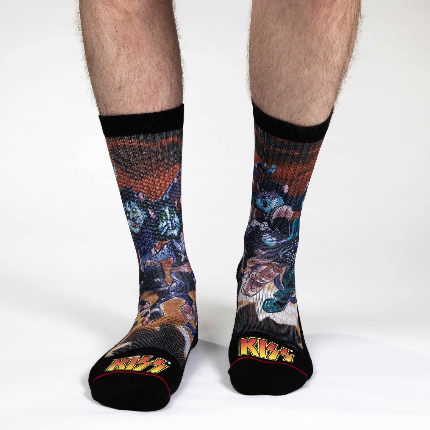 Good Luck Sock - Men's Kiss Cartoon Socks [CLEARANCE]