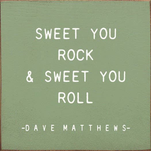 SAWDUST CITY - Sweet You Rock Sweet You Roll - Dave Matthews -
