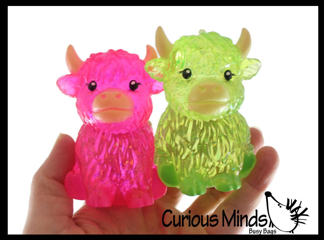 Highland Cow Shaped Ball - Fidget Stress Toy