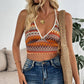 Funkyrel® Atzbranding Limited - Crosa - Bohemian Crisscross Halter Bralette Top