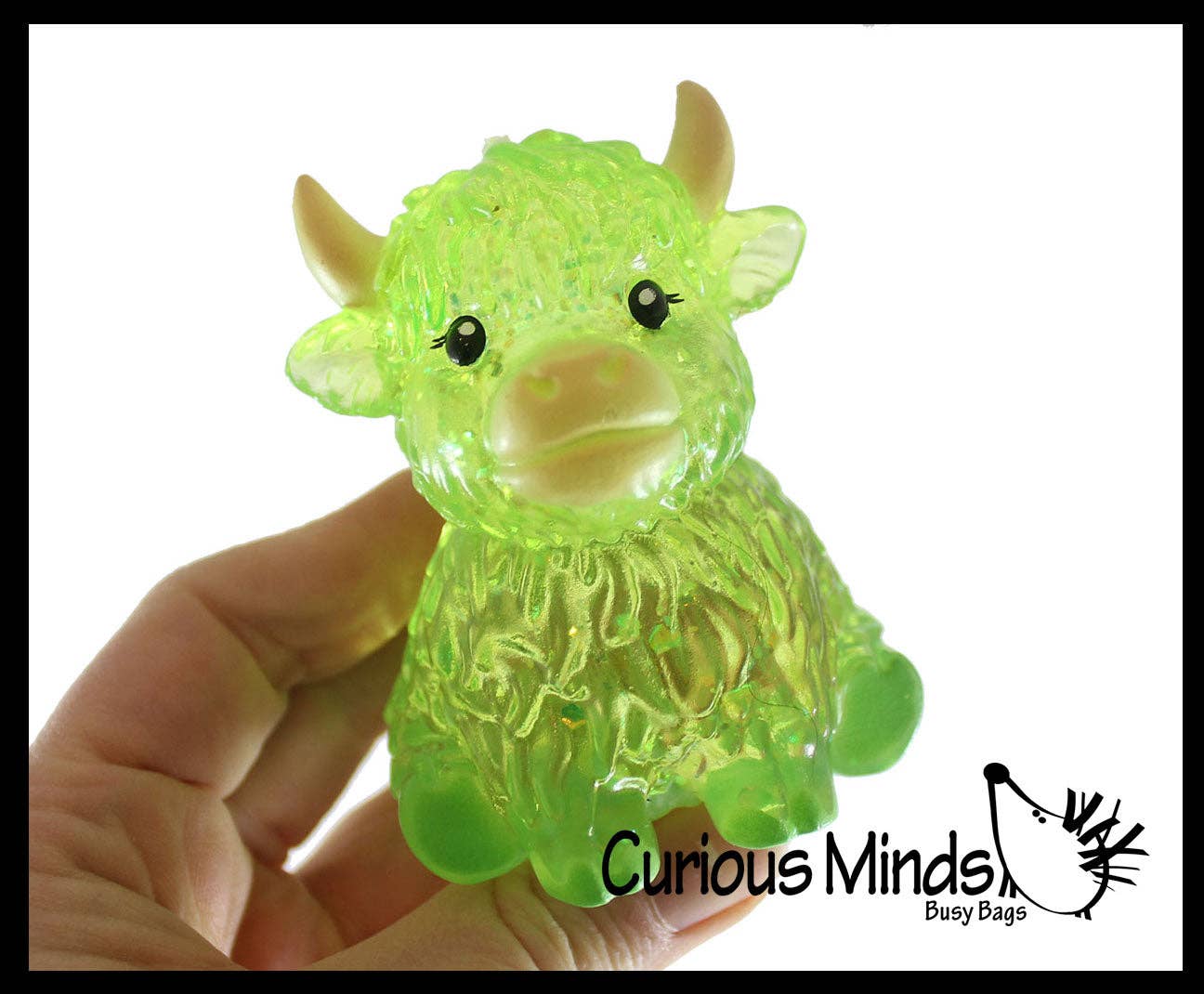 Highland Cow Shaped Ball - Fidget Stress Toy