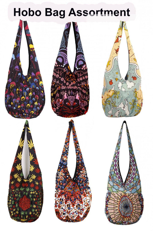 Trippy Zip Top  Shoulder Bag -As Shown on Live