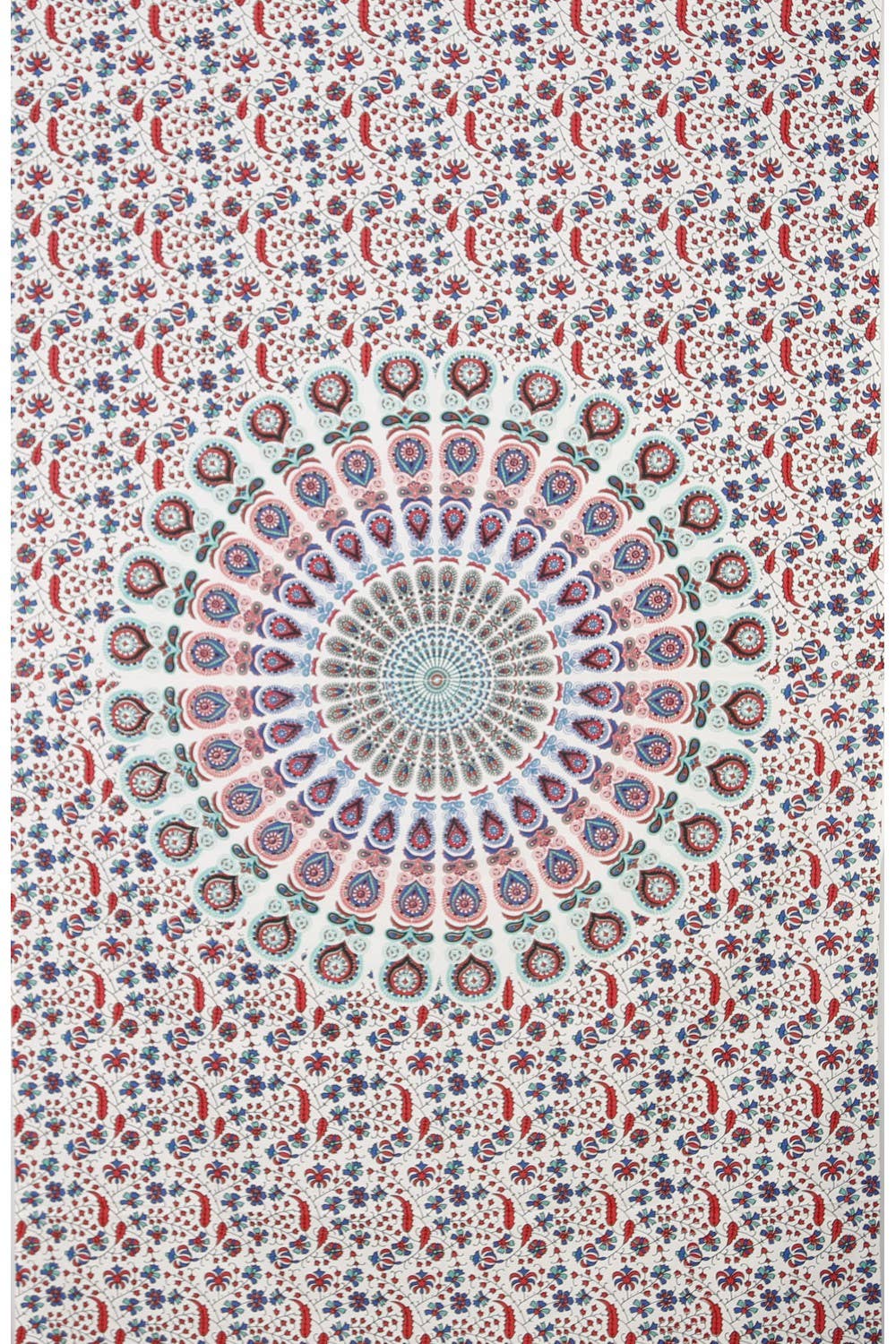 Sunshine Joy - Zest for Life Tapestry Circle PlumeBlue/Purple