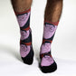 Good Luck Sock - Men's Andre the Giant Illustration Socks [CLEARANCE]